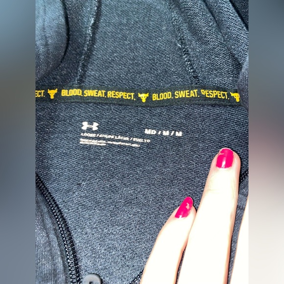 UA The Rock Warrior Project Hoodie - Picture 6 of 9